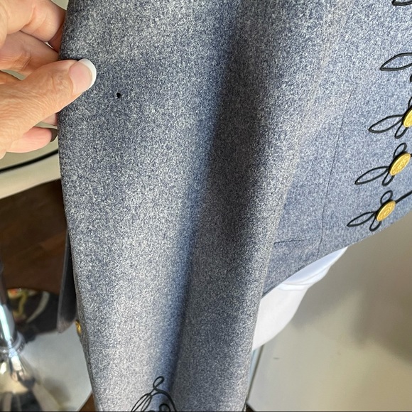 Vintage wool military cadet blazer S - Picture 9 of 16